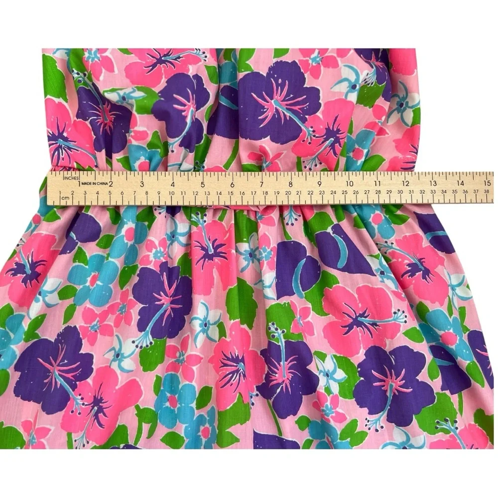 ‼️SOLD‼️Vintage 70’s Strapless Lilly Pulitzer Dress - Picture 8 of 12